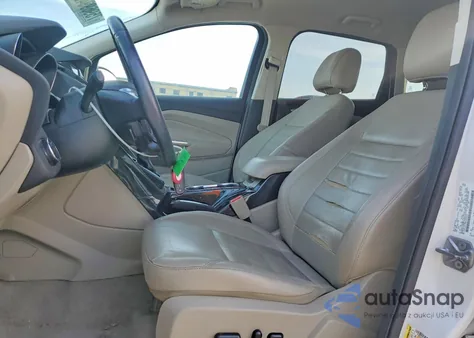 2014 Ford Escape Titanium z USA, uszkodzony, nr VIN 1FMCU0JX8EUD65003